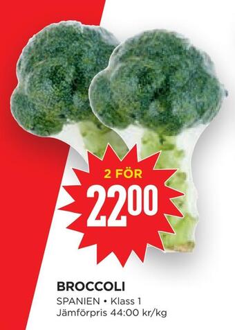 Willys Hemma Broccoli erbjuda