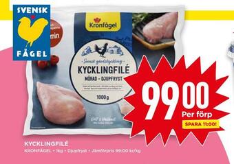 Willys Kycklingfilé erbjuda
