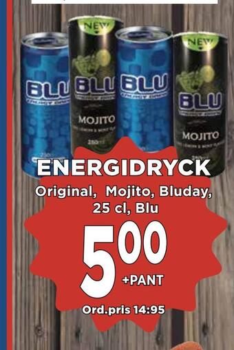 Supergrossen Energidryck erbjuda