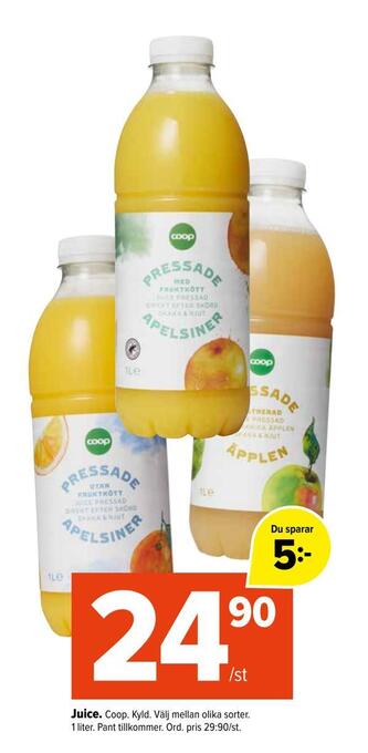 Coop Extra Juice erbjuda