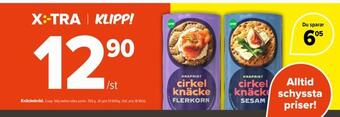 Coop Extra Knäckebröd erbjuda