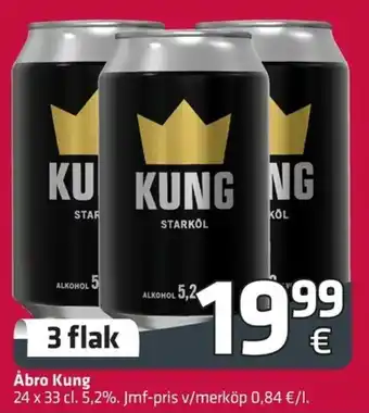 Åbro Kung 24x33cl