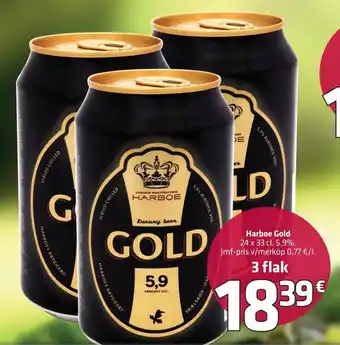 Fleggaard Harboe Gold 24x33cl erbjuda