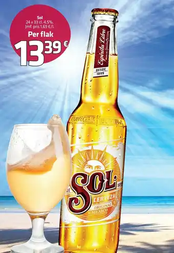 Fleggaard Sol 24x33cl erbjuda
