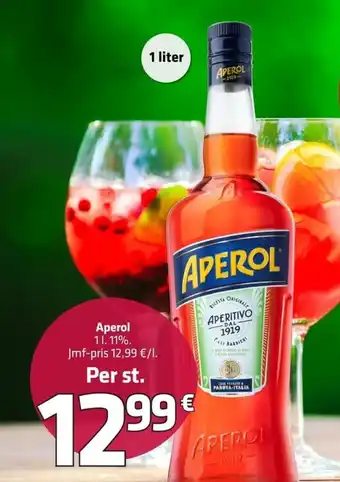 Fleggaard Aperol 1l erbjuda