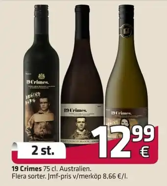 19 Crimes 75cl