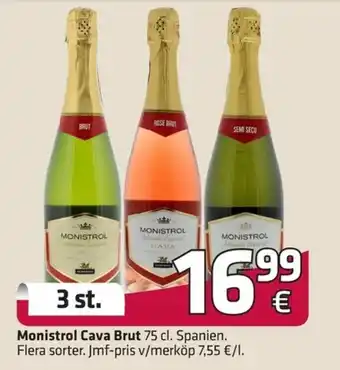 Fleggaard Monistrol Cava Brut 75cl erbjuda