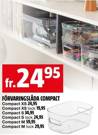 Bauhaus Förvaringslåda compact erbjuda