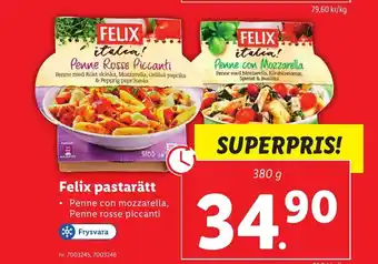 Lidl Felix Pastarätt erbjuda