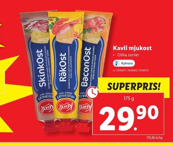 Lidl Kavli Mjukost erbjuda