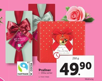 Lidl Praliner erbjuda