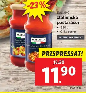 Italienska Pastasåser