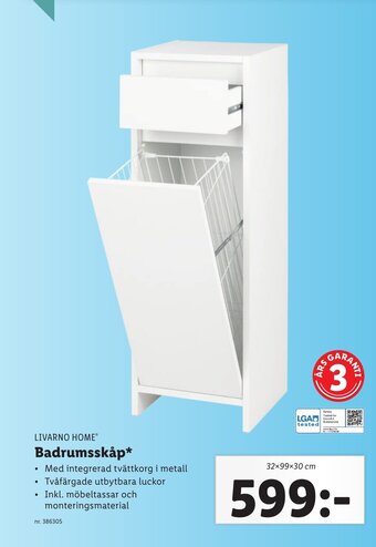 Lidl Badrumsskåp erbjuda