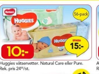 Bo Ohlsson Huggies tvättservetter erbjuda