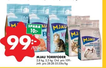 ÖoB Mjau kattmat erbjuda