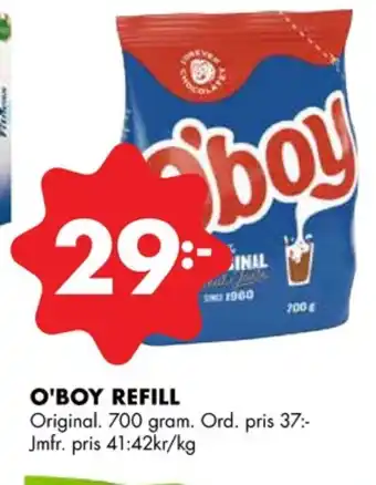 Oboy chokladpulver