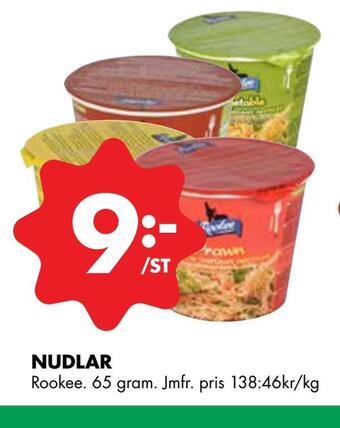Nudlar