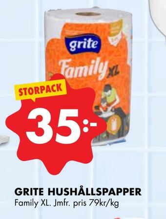 ÖoB Grite hushållspapper erbjuda