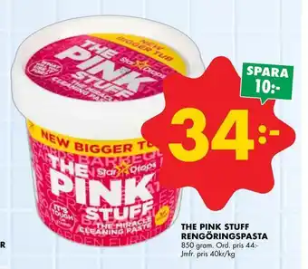 ÖoB The pink stuff rengöringspasta erbjuda
