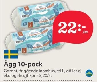 Hemköp Ägg 10-Pack erbjuda