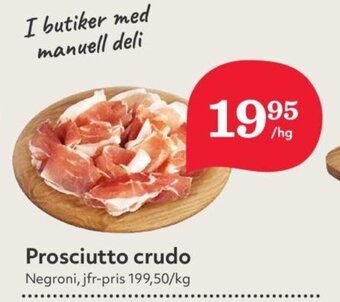 Hemköp Prosciutto Crudo erbjuda