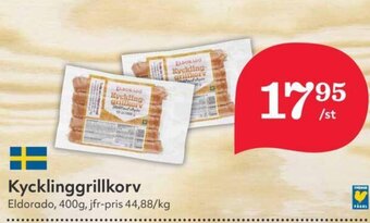 Hemköp Kycklinggrillkorv erbjuda