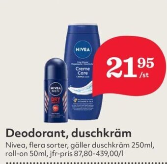 Hemköp Deodorant, Duschkräm erbjuda