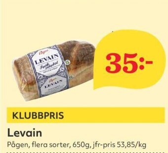 Hemköp Levain erbjuda