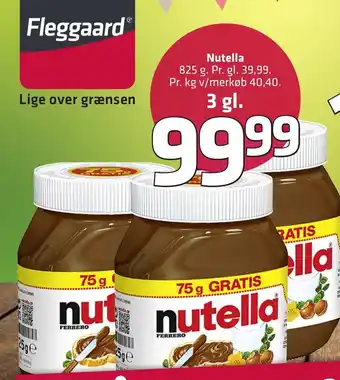 Fleggaard Nutella erbjuda