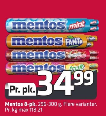 Fleggaard Mentos 8-pk erbjuda
