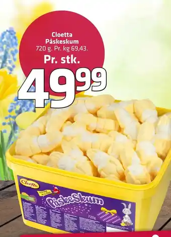 Fleggaard Cloetta Påskeskum erbjuda