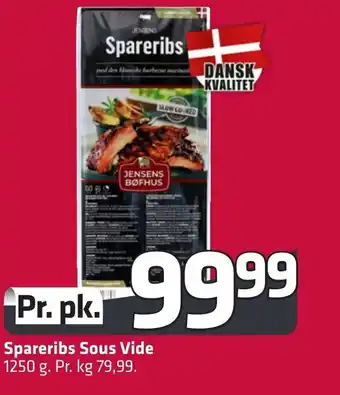 Fleggaard Spareribs Sous Vide erbjuda