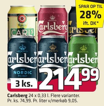 Fleggaard Carlsberg erbjuda
