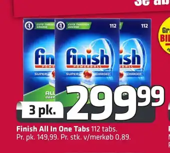 Fleggaard Finish all In One Tabs erbjuda