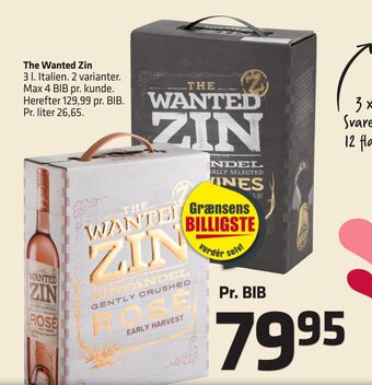Fleggaard The Wanted Zin erbjuda