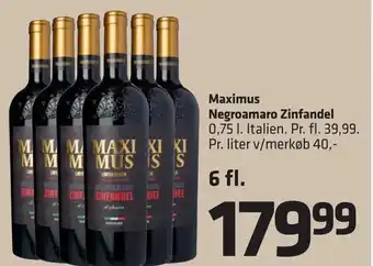 Maximus Negroamaro Zinfandel