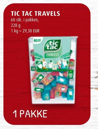 Scandinavian Park Tic tac travels erbjuda