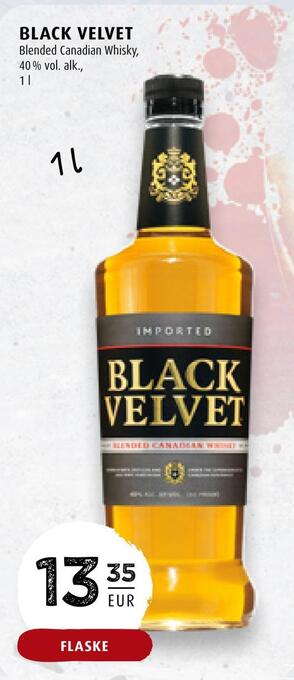 Scandinavian Park Black velvet erbjuda