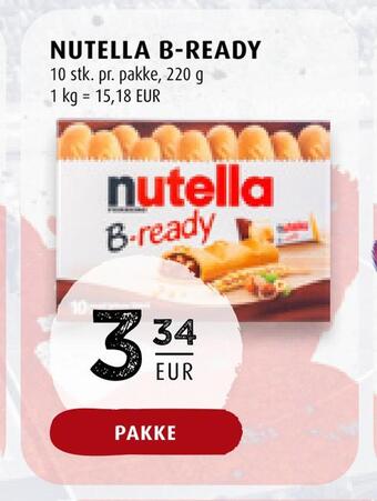 Scandinavian Park Nutella b-ready erbjuda