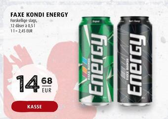 Scandinavian Park Faxe kondi energy erbjuda
