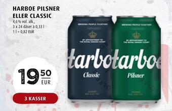 Scandinavian Park Harboe pilsner eller classic erbjuda