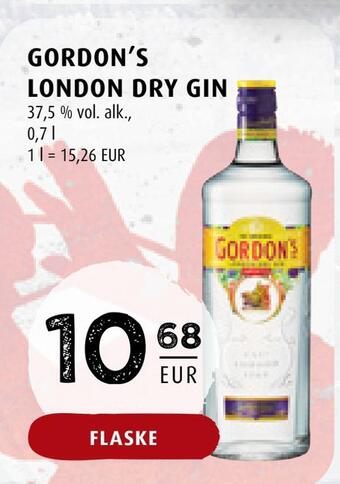 Scandinavian Park Gordon's london dry gin erbjuda