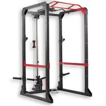 Decathlon Träningsställning för armhävning, squats, bänkpress, rygg erbjuda