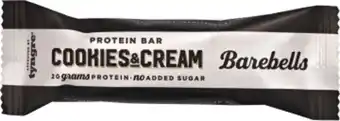 LloydsApotek Barebells proteinbar cookies and cream, 55 g erbjuda