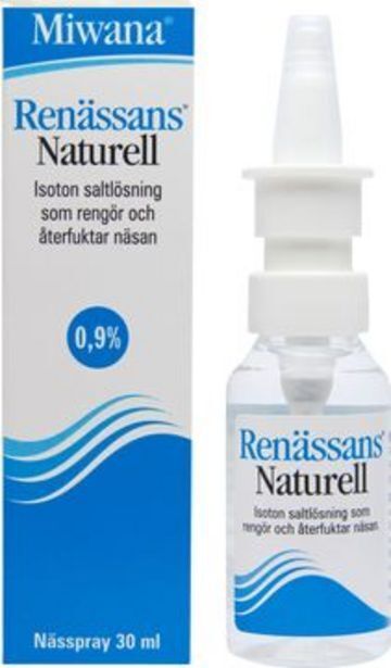 Renässans naturell nässpray, nässpray, 30 ml erbjudande hos MatHem