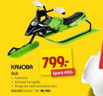 Jula Kayoba snowracer erbjuda