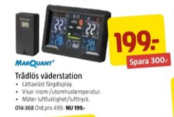Jula Marquant väderstation erbjuda
