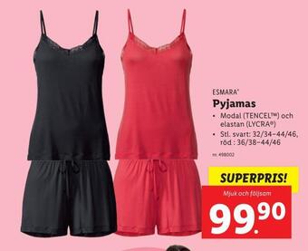 Lidl Pyjamas erbjuda