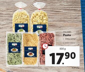 Lidl Pasta erbjuda