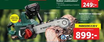 Lidl Batteridriven motorsåg* erbjuda